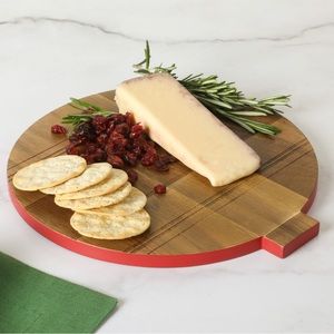 Martha Stewart Festive Bow Wood Cheese Boards 🆕
